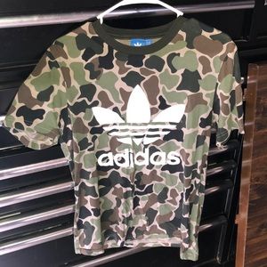 Adidas originals camouflage shirt